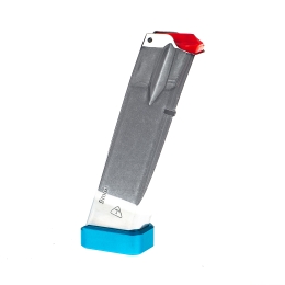 CARICATORE CAL.9MM CON PAD XTREME BLU